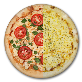 Pizza 2 sabores